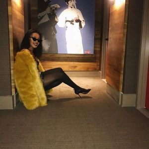 Urban Outfitters Oversized Faux Fur